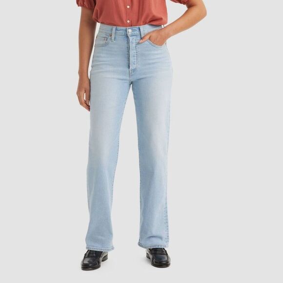 Levi's -  Women's Straight Leg Relaxed Fit Ankle Stra All Alone - Picture 1 of 3